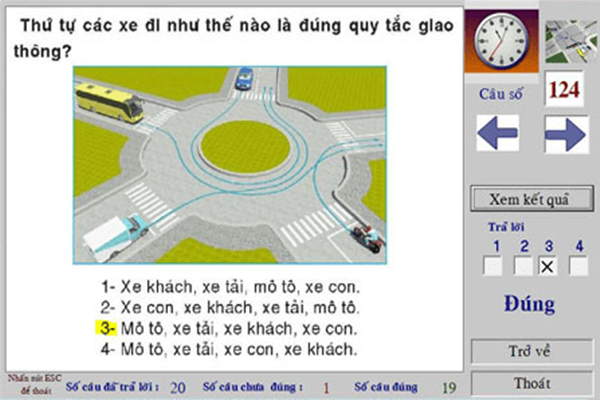 Mẹo thi bằng lái xe A1 phần sa hình: dễ hiểu, giải quyết nhanh gọn - Ảnh 5